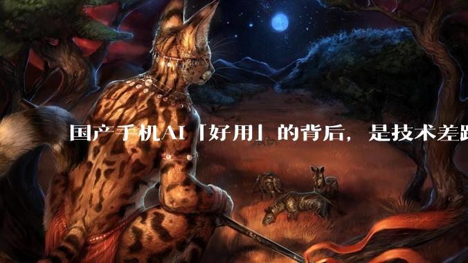 国产手机AI「好用」的背后，是技术差距还是文化差异？